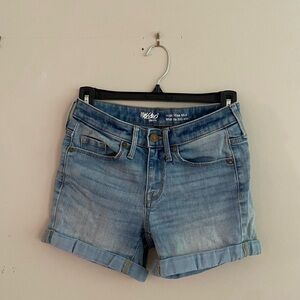 Blue Jean shorts size 00